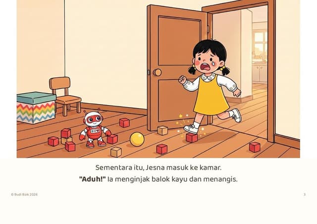Halaman cerita Ayo Beres-Beres