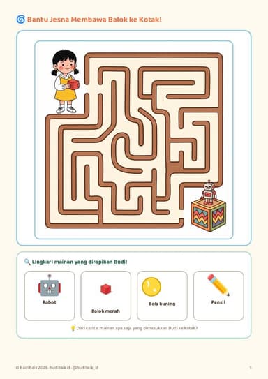 Worksheet maze